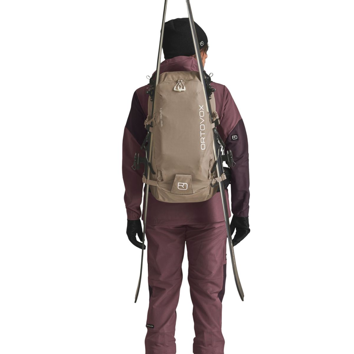 Ortovox Venet Tour 28L S, Skitourenrucksack, braun — 2