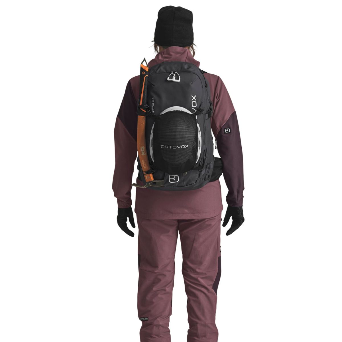 Ortovox Venet Tour 28L S, Skitourenrucksack, schwarz — 2