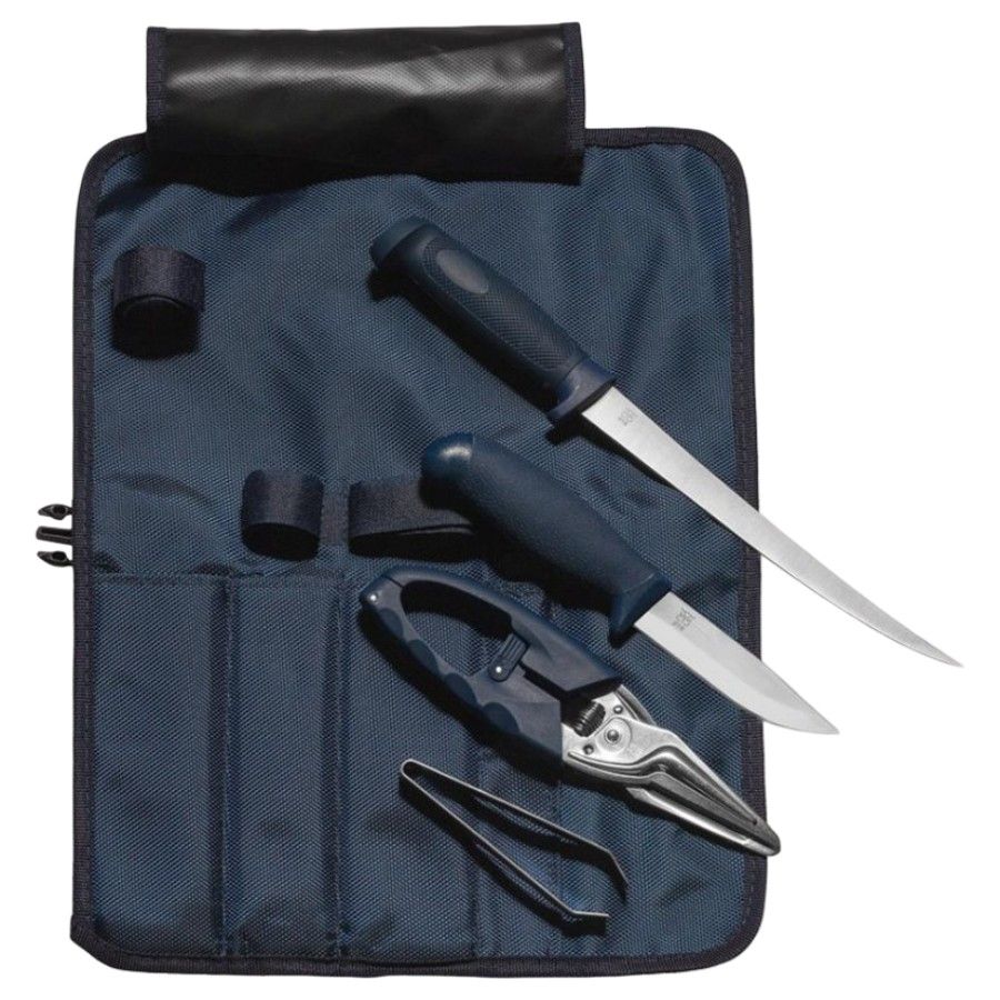 Oyo Namsen Fishing Knives, Angelset, blau