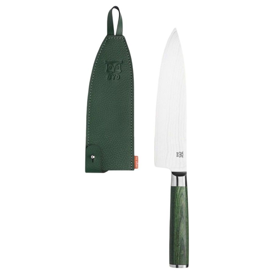 Oyo Skarvet Smaragd Chef´s Knife, Küchenmesser, grün