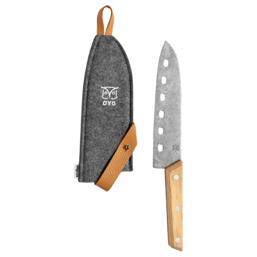 Oyo Vedalen Santoku Chef´s Knife, Küchenmesser, beige