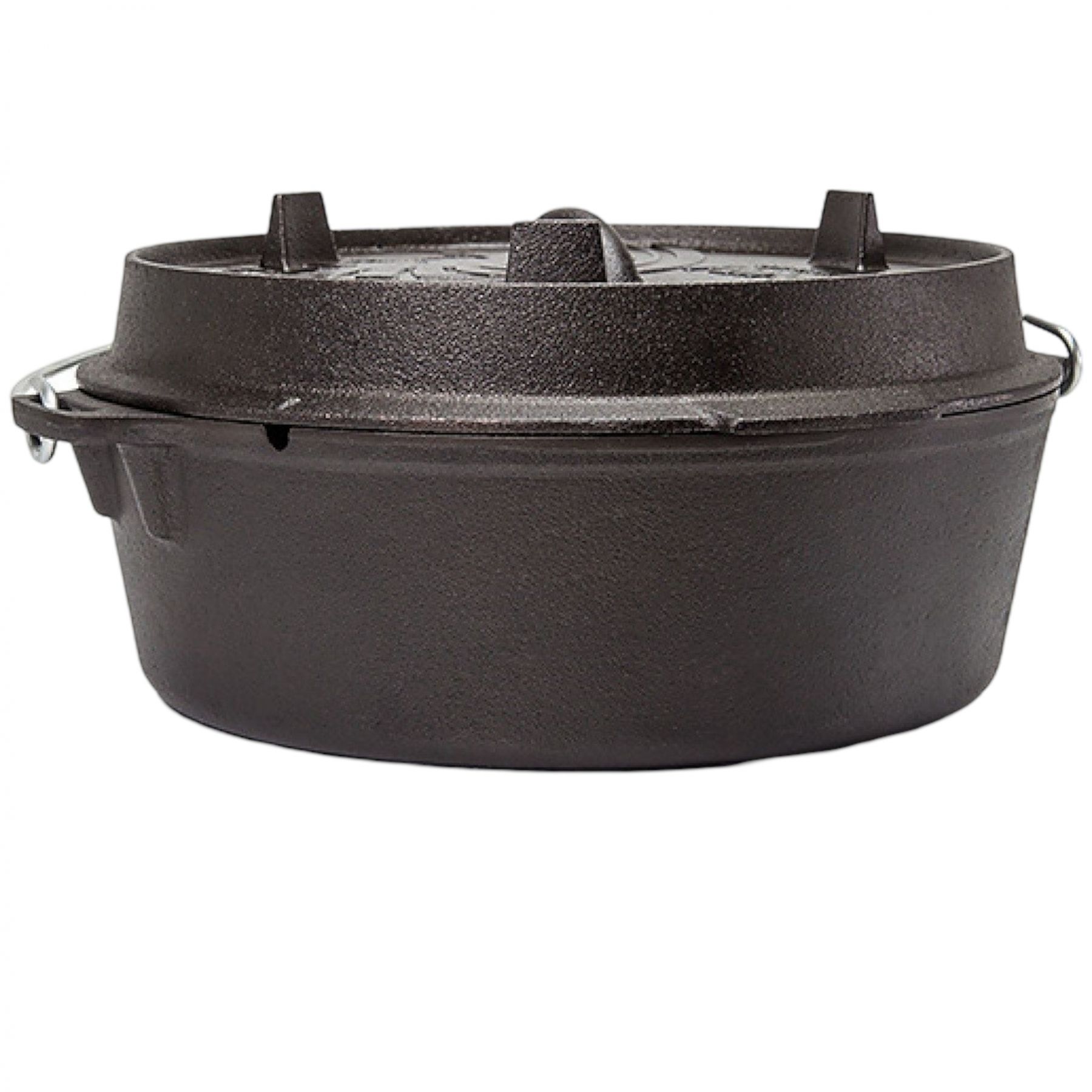 Petromax Dutch Oven FT1, flach, schwarz