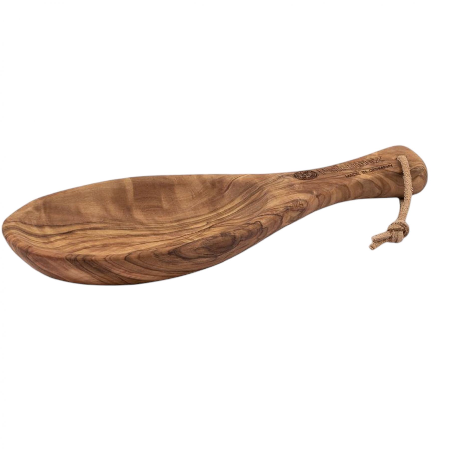 Petromax Flat Bowl 25 cm Olive Wood, Löffel