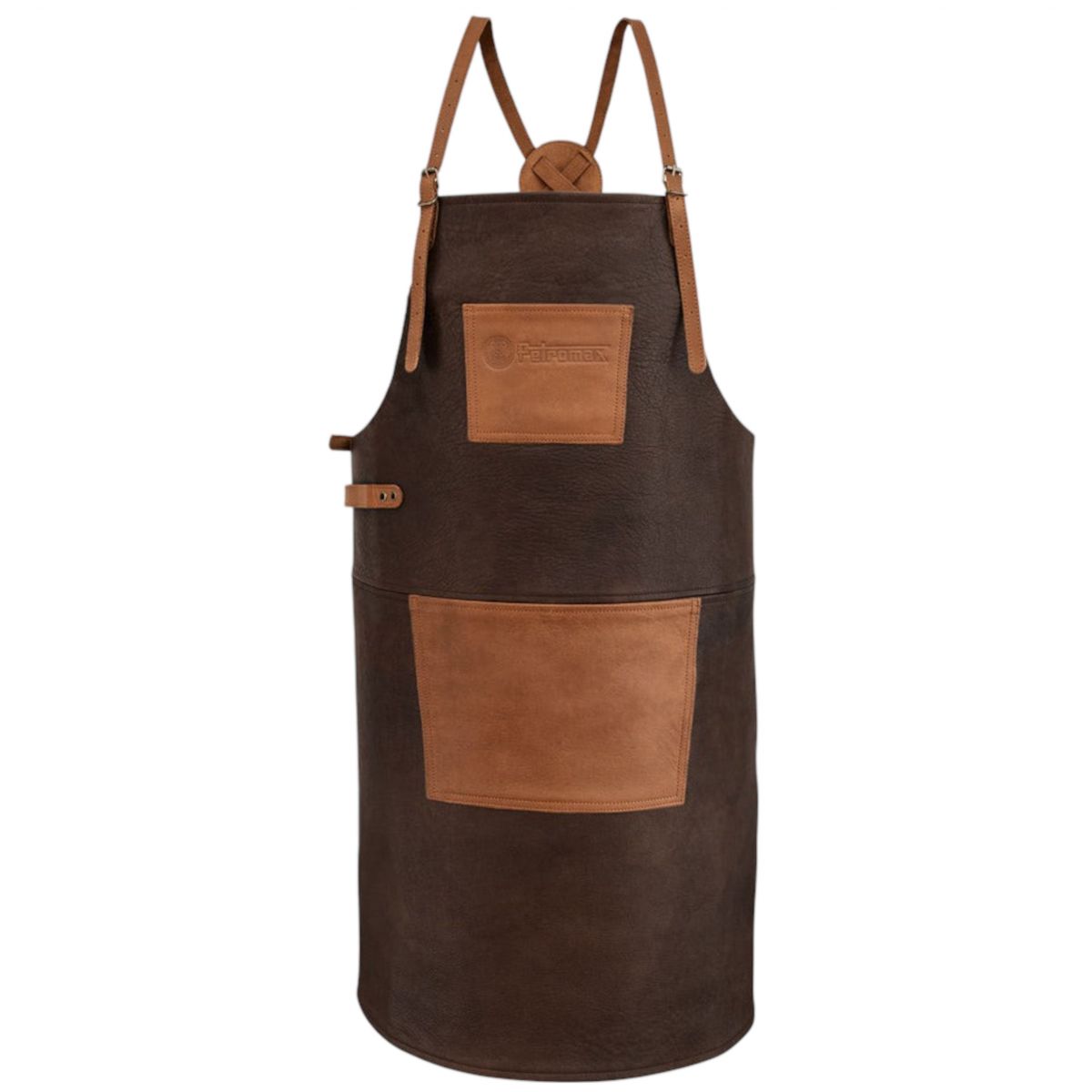 Petromax Forklæde, Schürze, Büffelleder, braun — 2