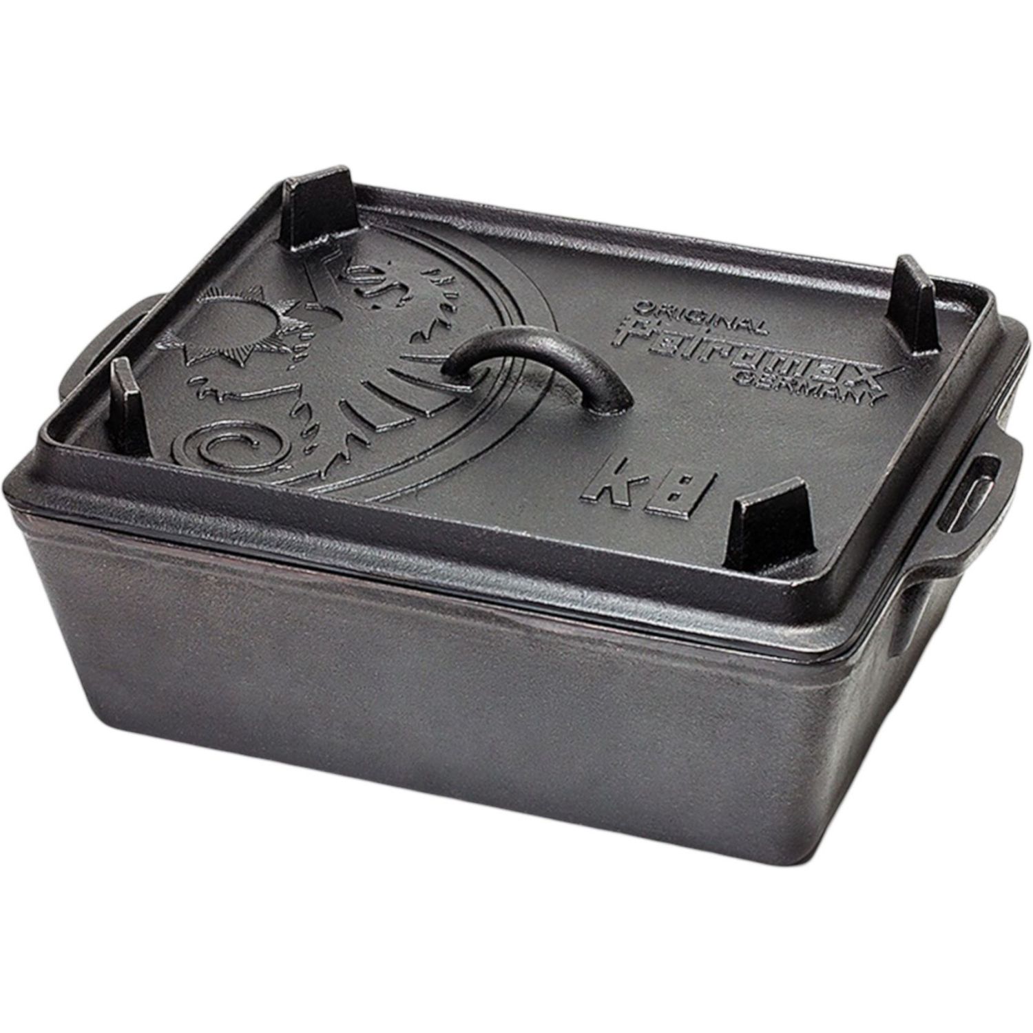 Petromax Loaf Pan K8, Backform, schwarz