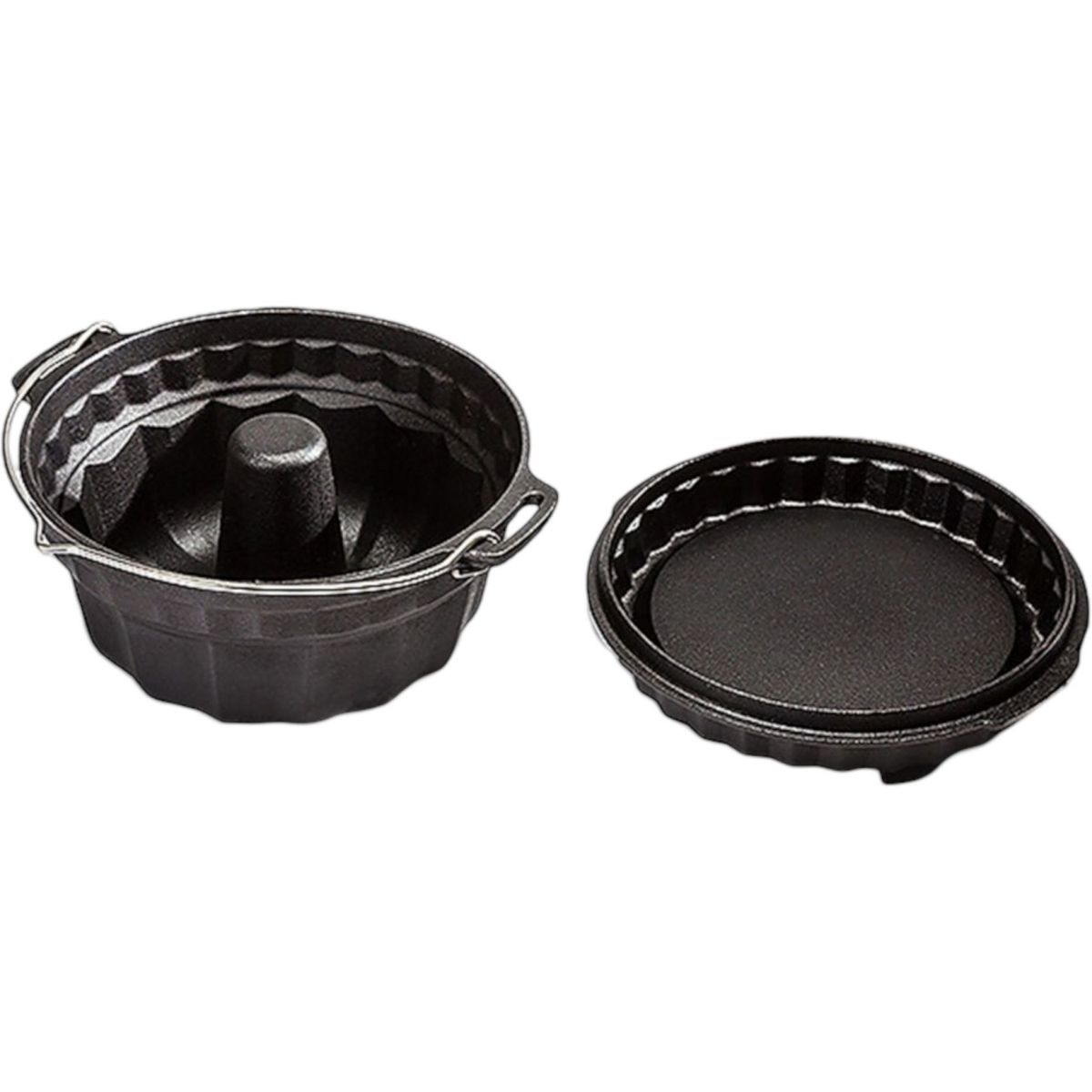 Petromax Ring Cake Pan GF1, schwarz — 2