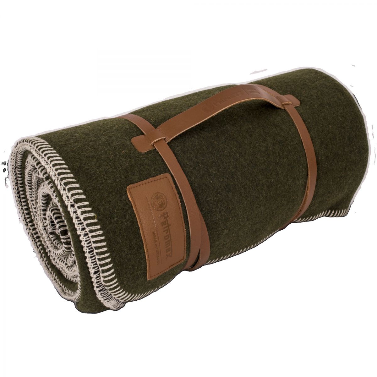 Petromax Smoky Wool Blanket, Decke, grün/schwarz — 2