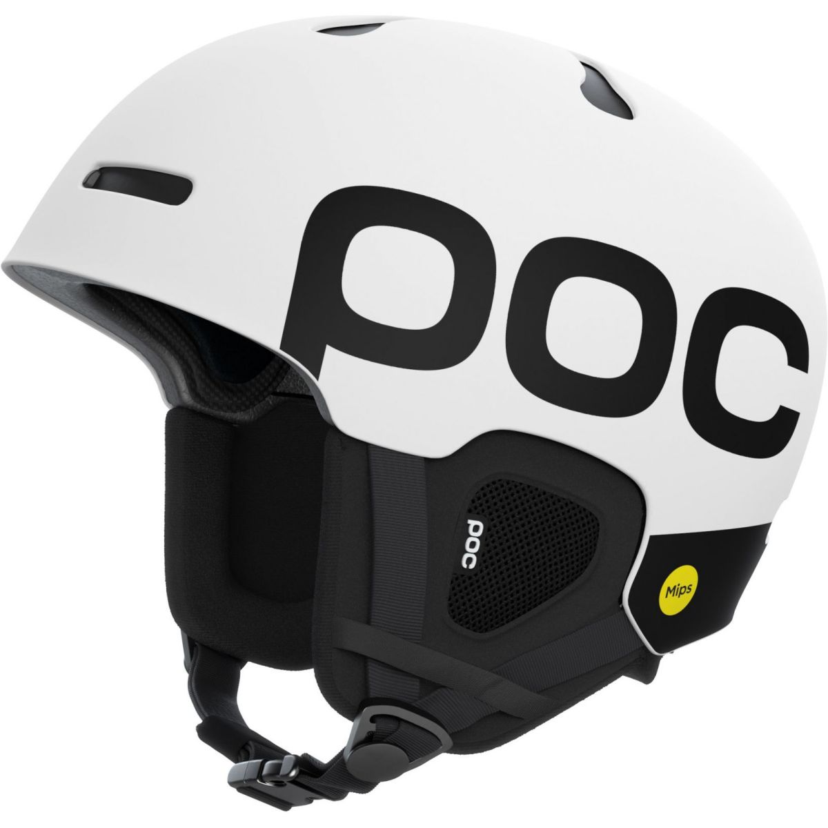 POC Auric Cut BC MIPS, Skihelm, Hydrogen White Matt — 2