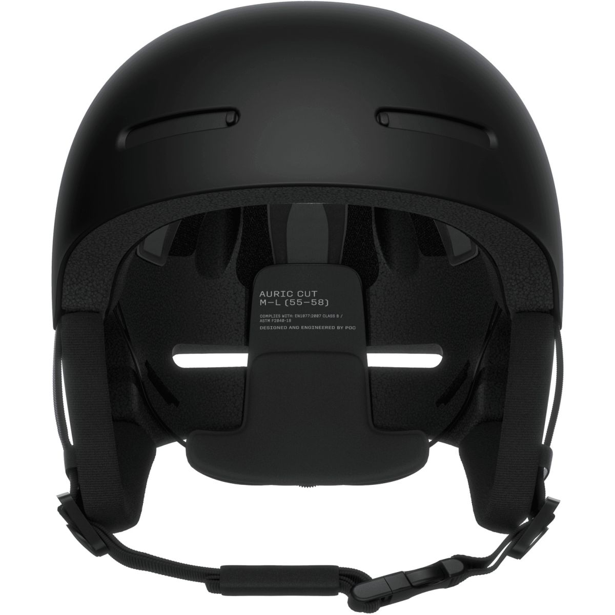 POC Auric Cut, Skihelm, mat black — 2