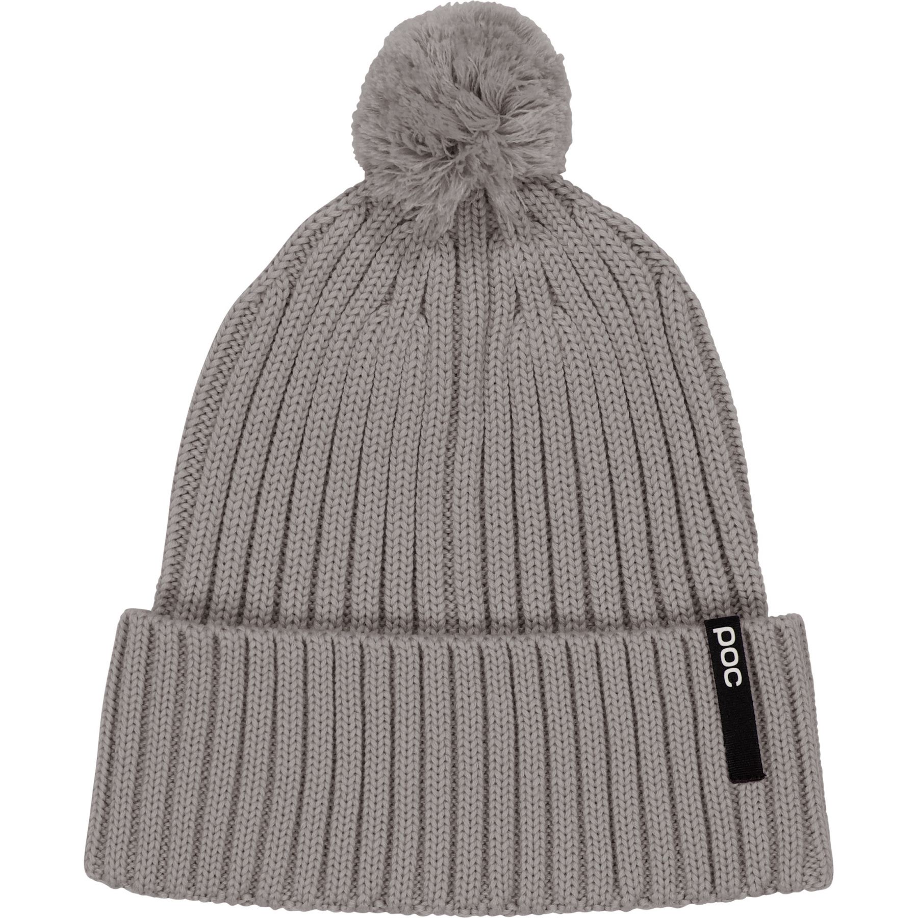 POC Beanie Pom, Bommelmütze, grau