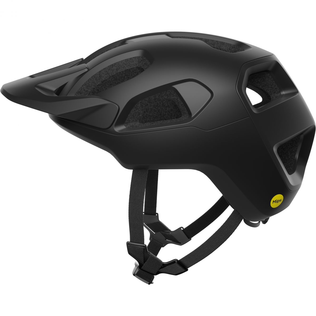 POC Cularis, Fahrradhelm, uranium black matt — 2