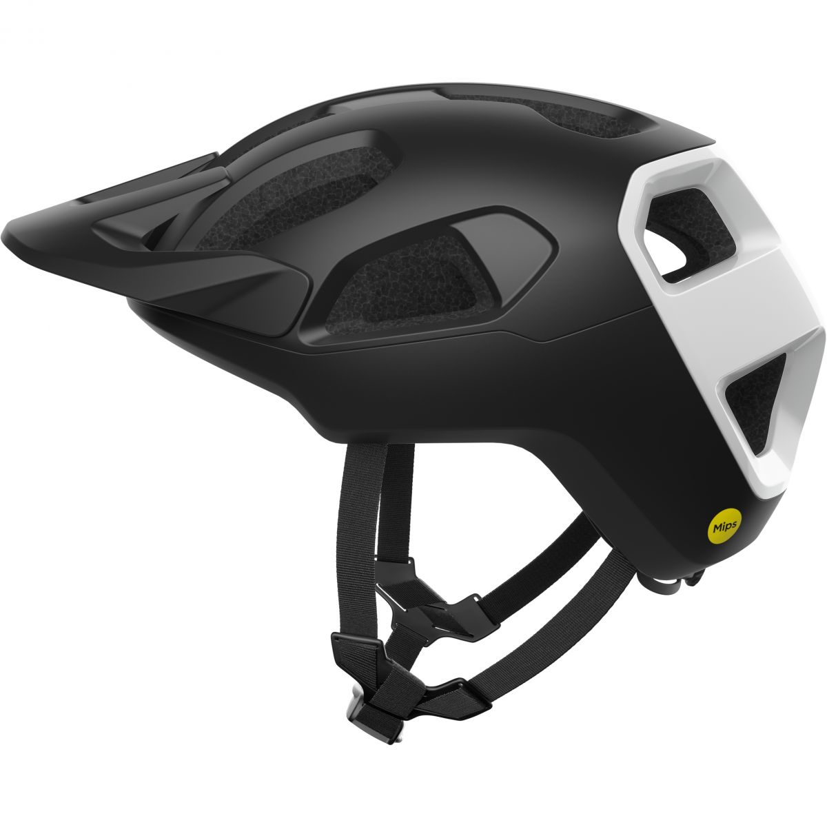 POC Cularis, Fahrradhelm, uranium black matt/hydrogen white — 2