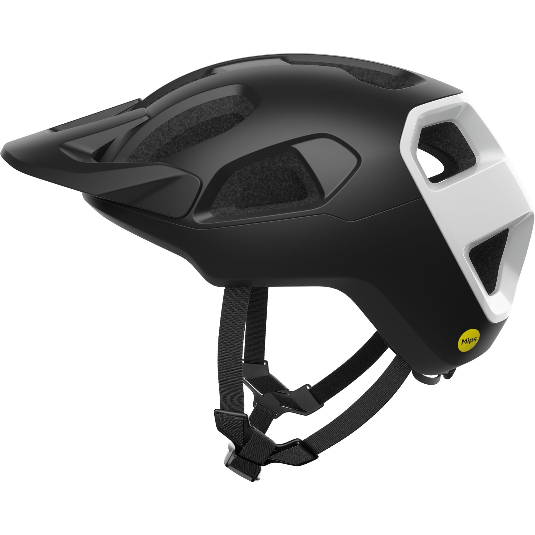POC Cularis, Fahrradhelm, uranium black matt/hydrogen white
