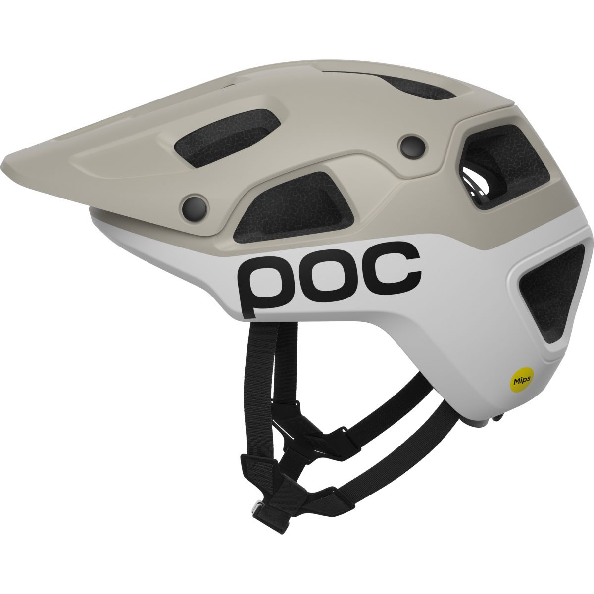 POC Cularis Pure, Fahrradhelm, mineral grey/hydrogen white matt — 2