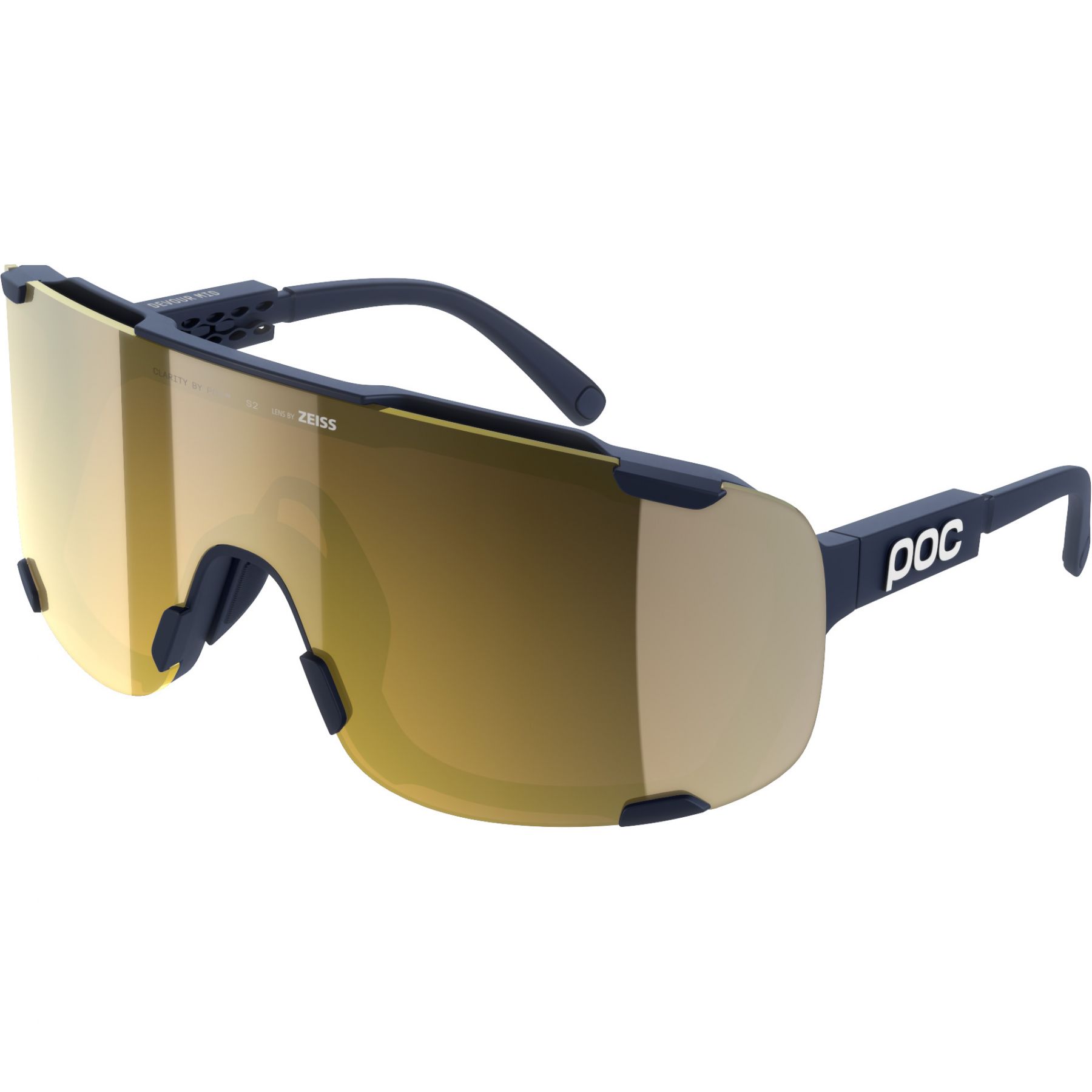 POC Devour Mid, Sonnenbrille, apatite navy