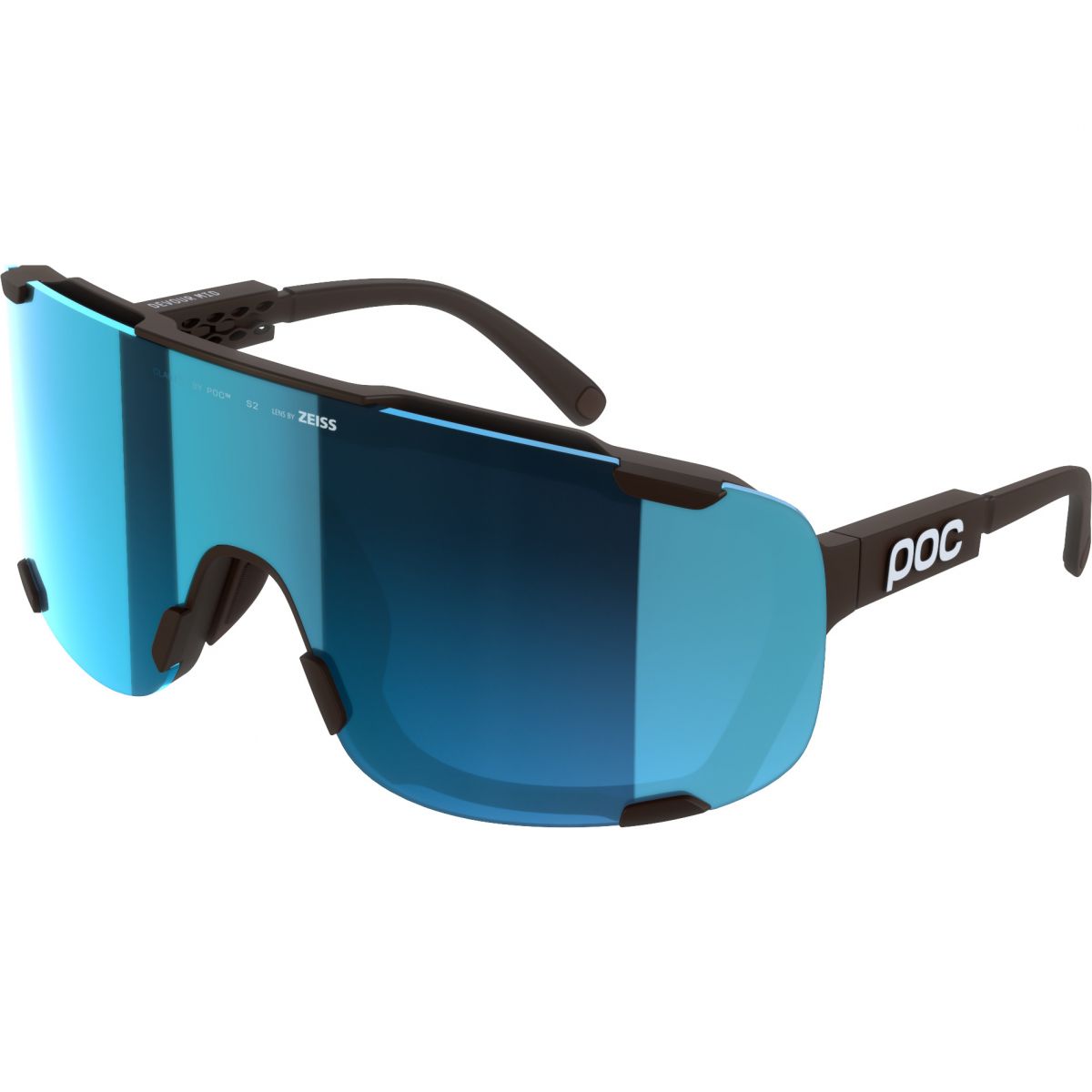 POC Devour Mid, Sonnenbrille, bronzite brown — 2