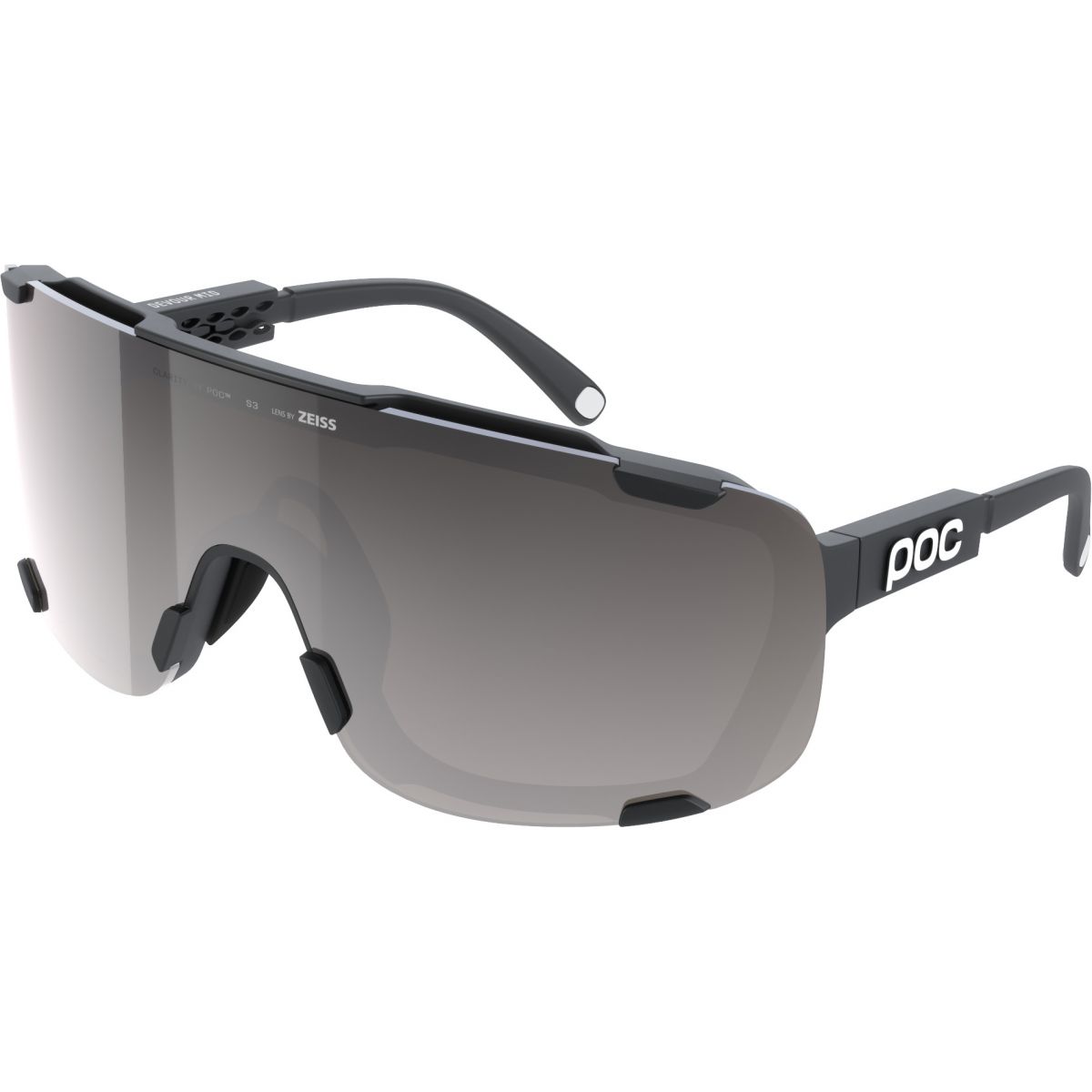 POC Devour Mid, Sonnenbrille, uranium black — 2