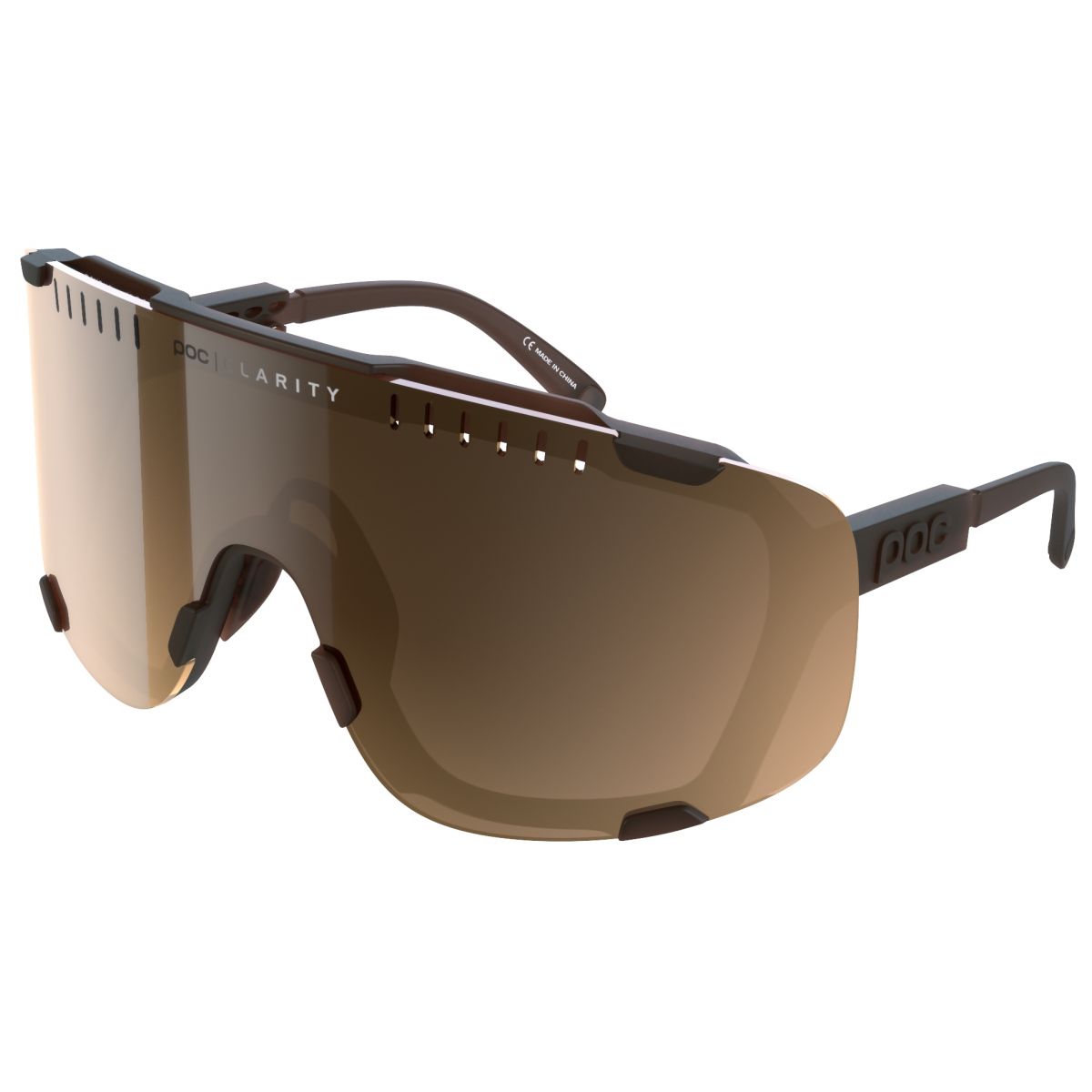 POC Devour, Sonnenbrille, Uranium Black — 2