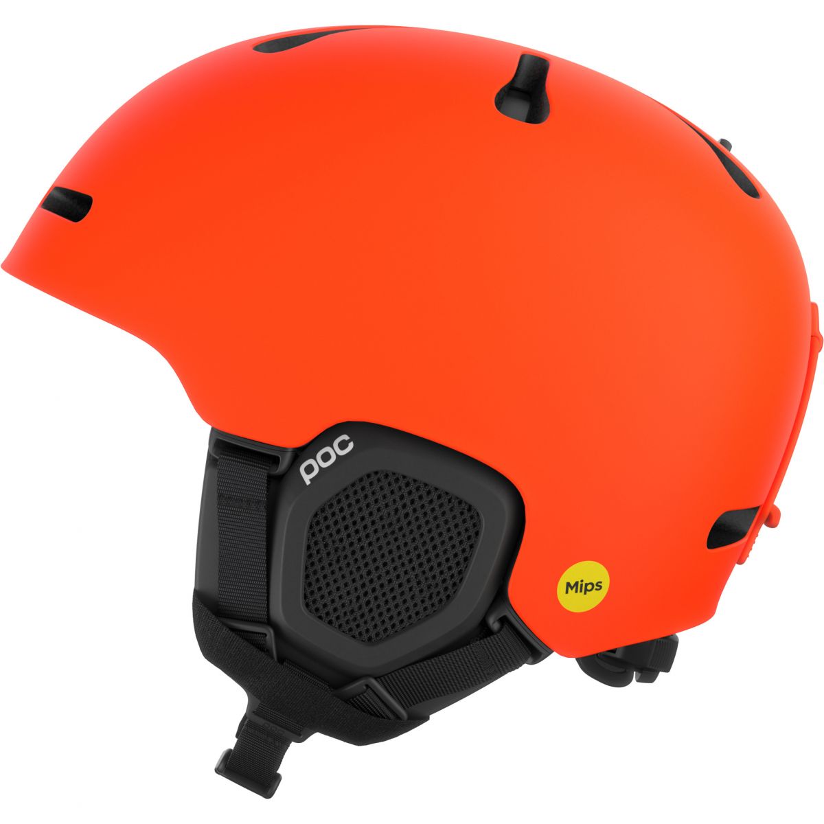 POC Fornix MIPS, Skihelm, fluorescent orange matt — 2