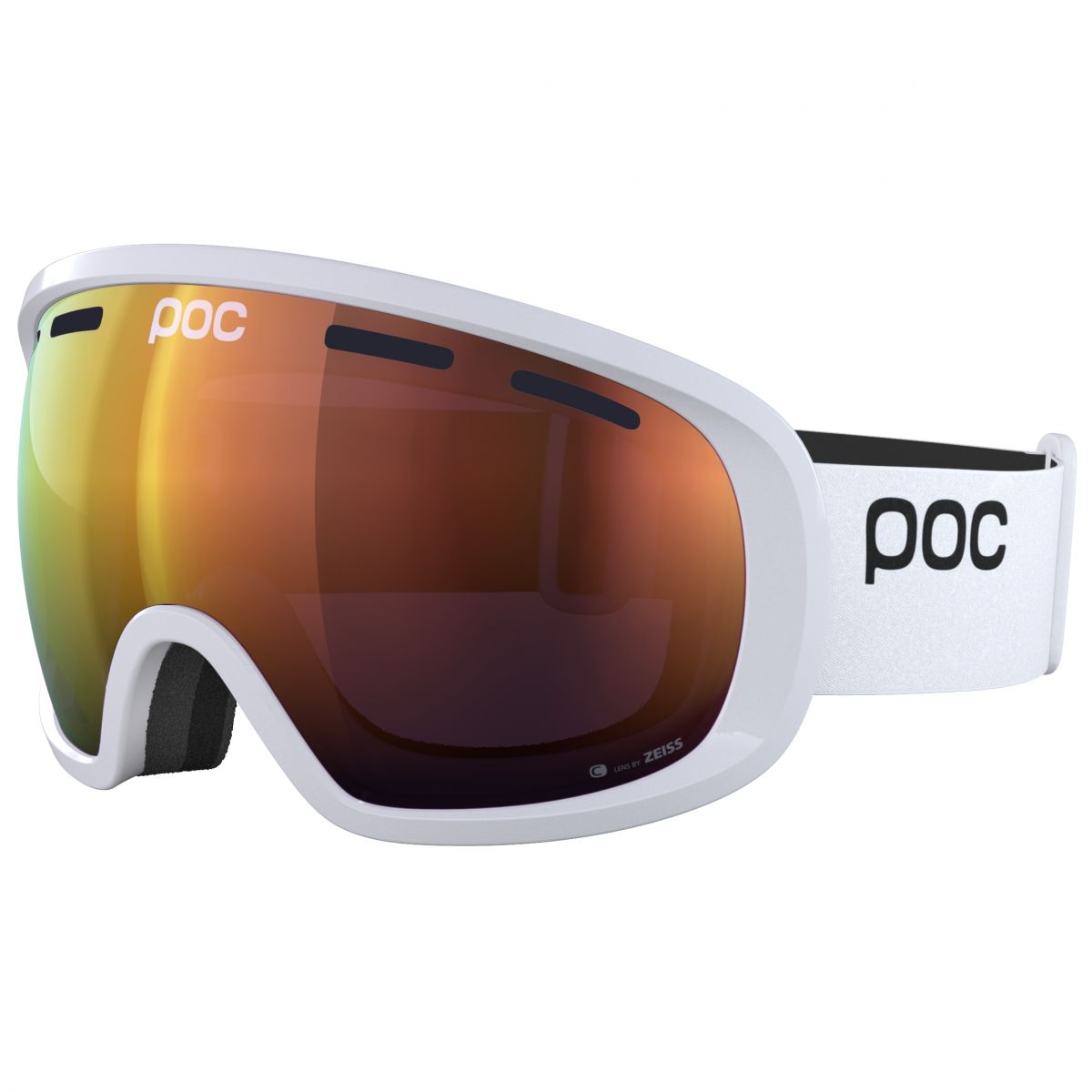 POC Fovea, Skibrille, Hydrogen White — 2