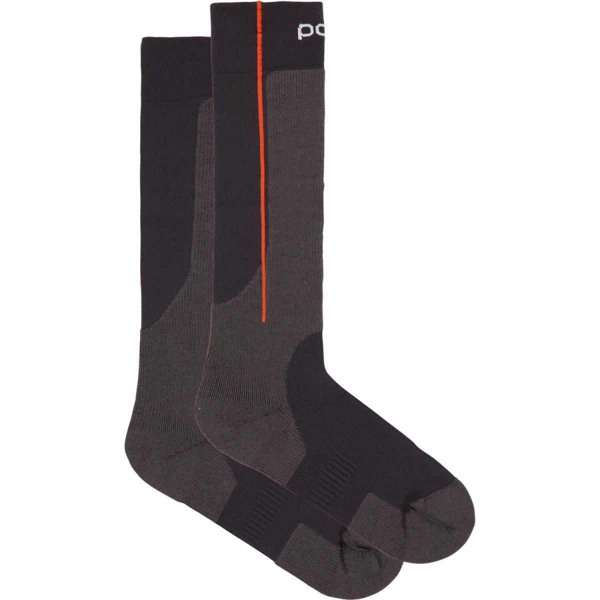 POC Race, Skisocken, dunkelgrau — 2
