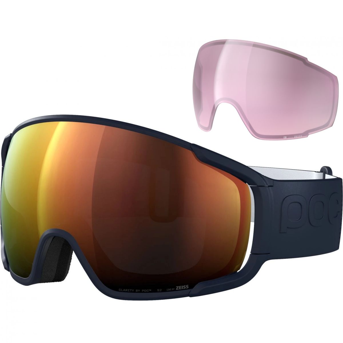 POC Zonula, Skibrille, Apatite Navy — 2