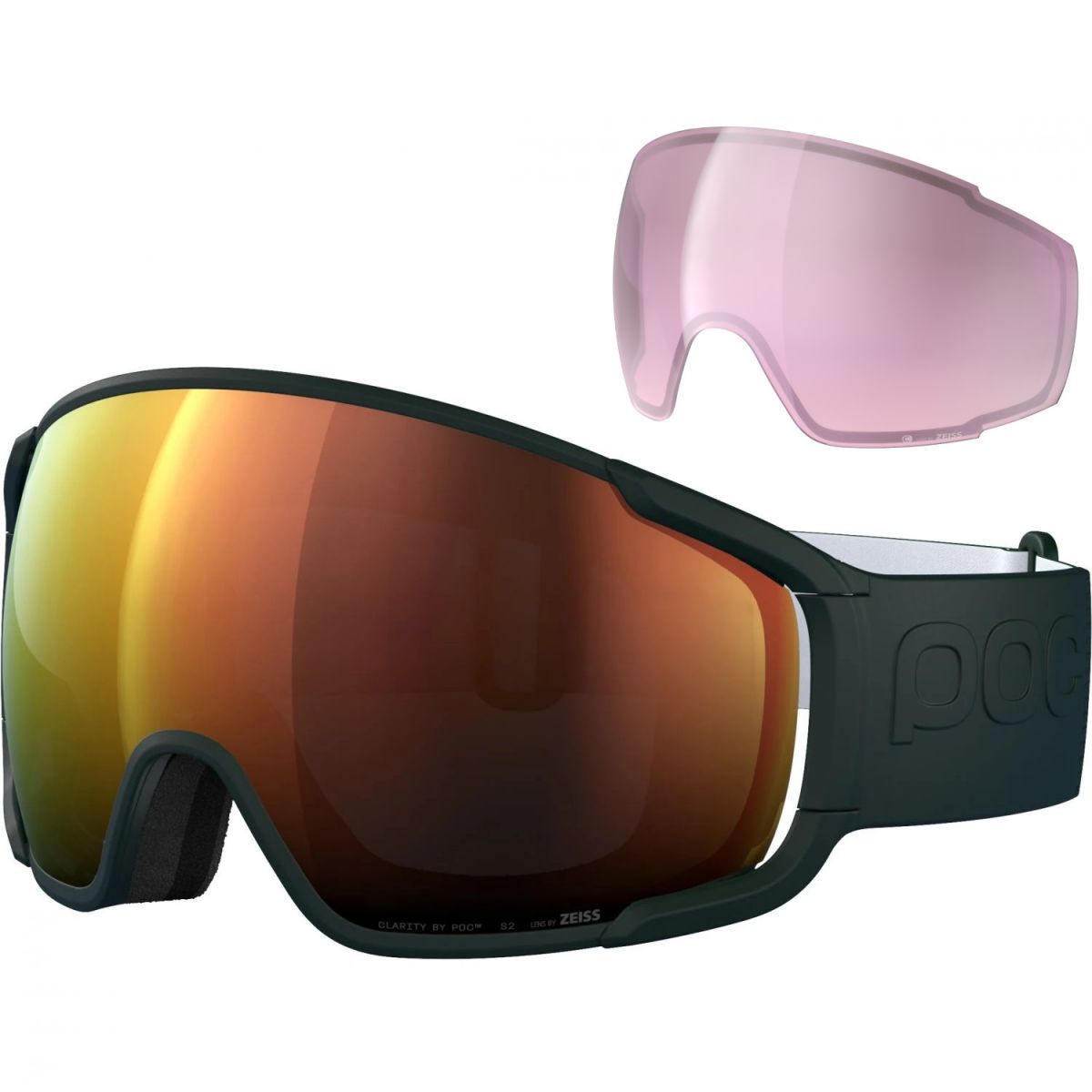 POC Zonula, Skibrille, Pargasite Green — 2