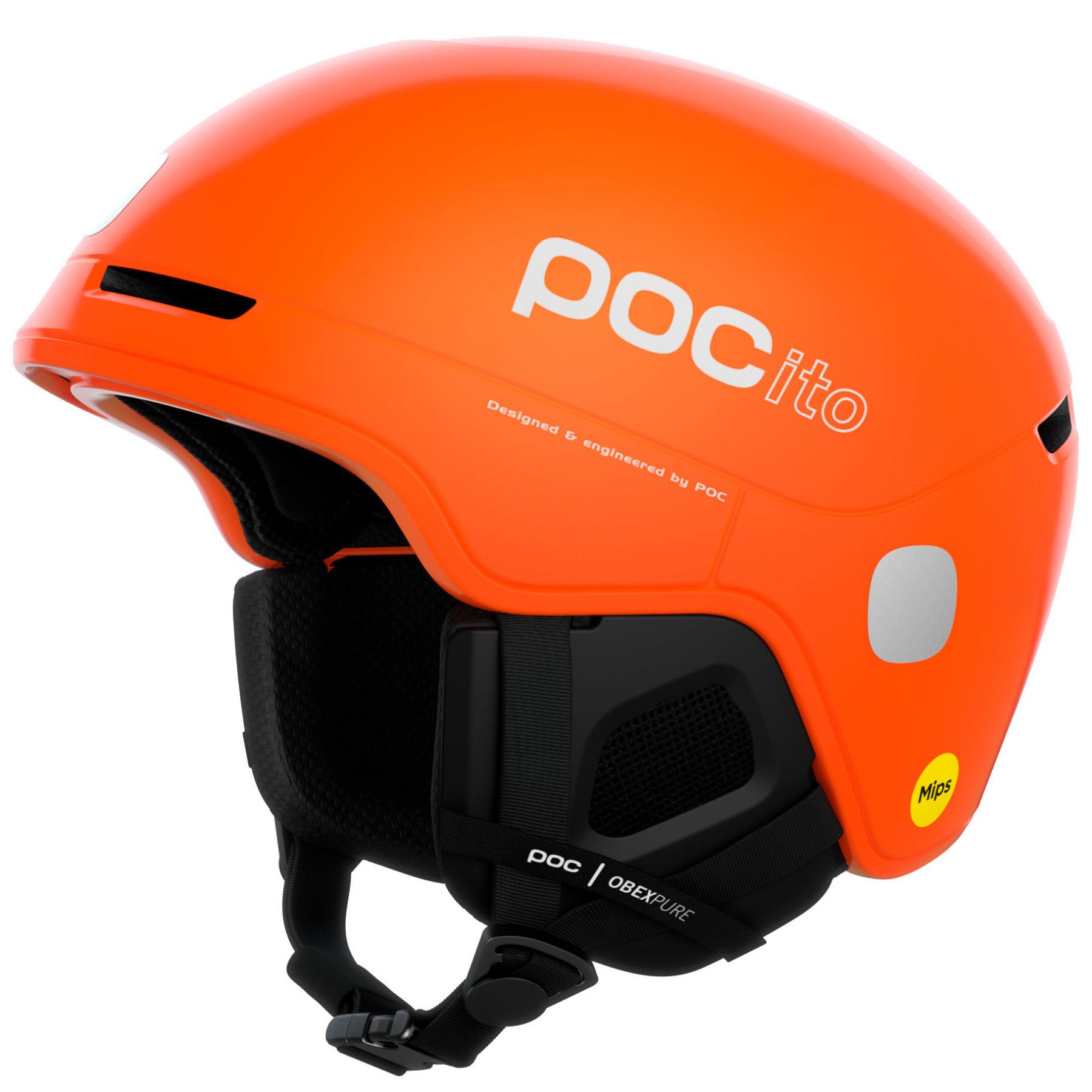 POCito Obex Mips, Skihelm, Fluorescent Orange
