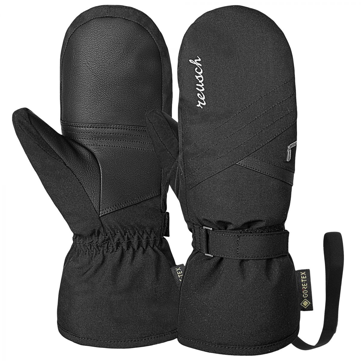 Reusch Alba GTX, Skihandschuhe, Damen, schwarz — 2