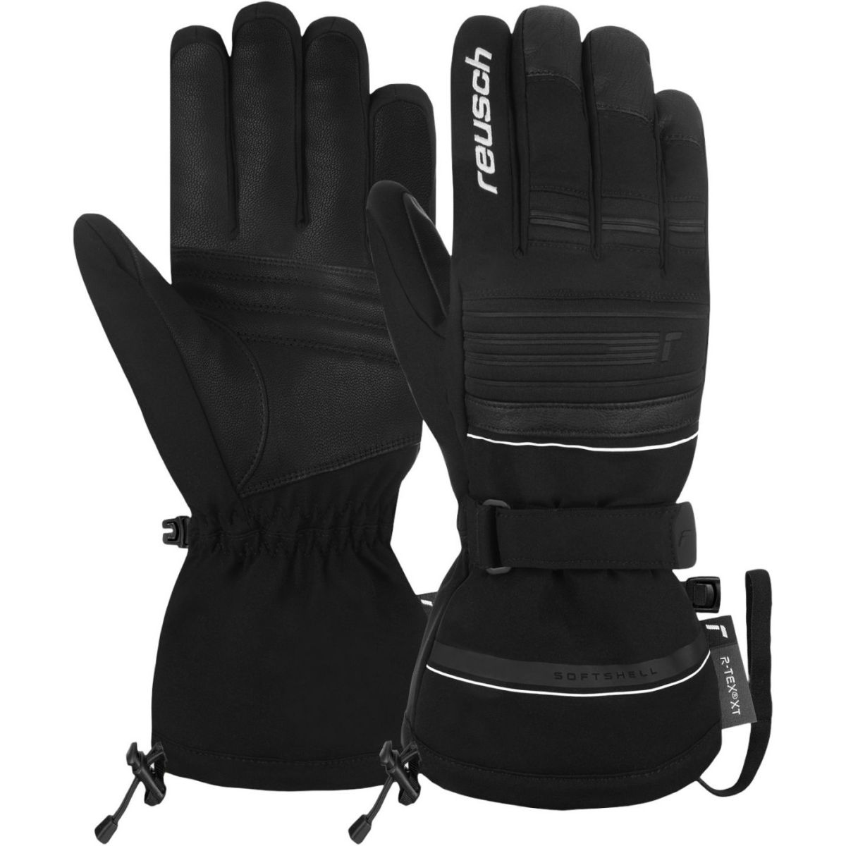 Reusch Conan R-TEX® XT, Skihandschuh, Herren, schwarz