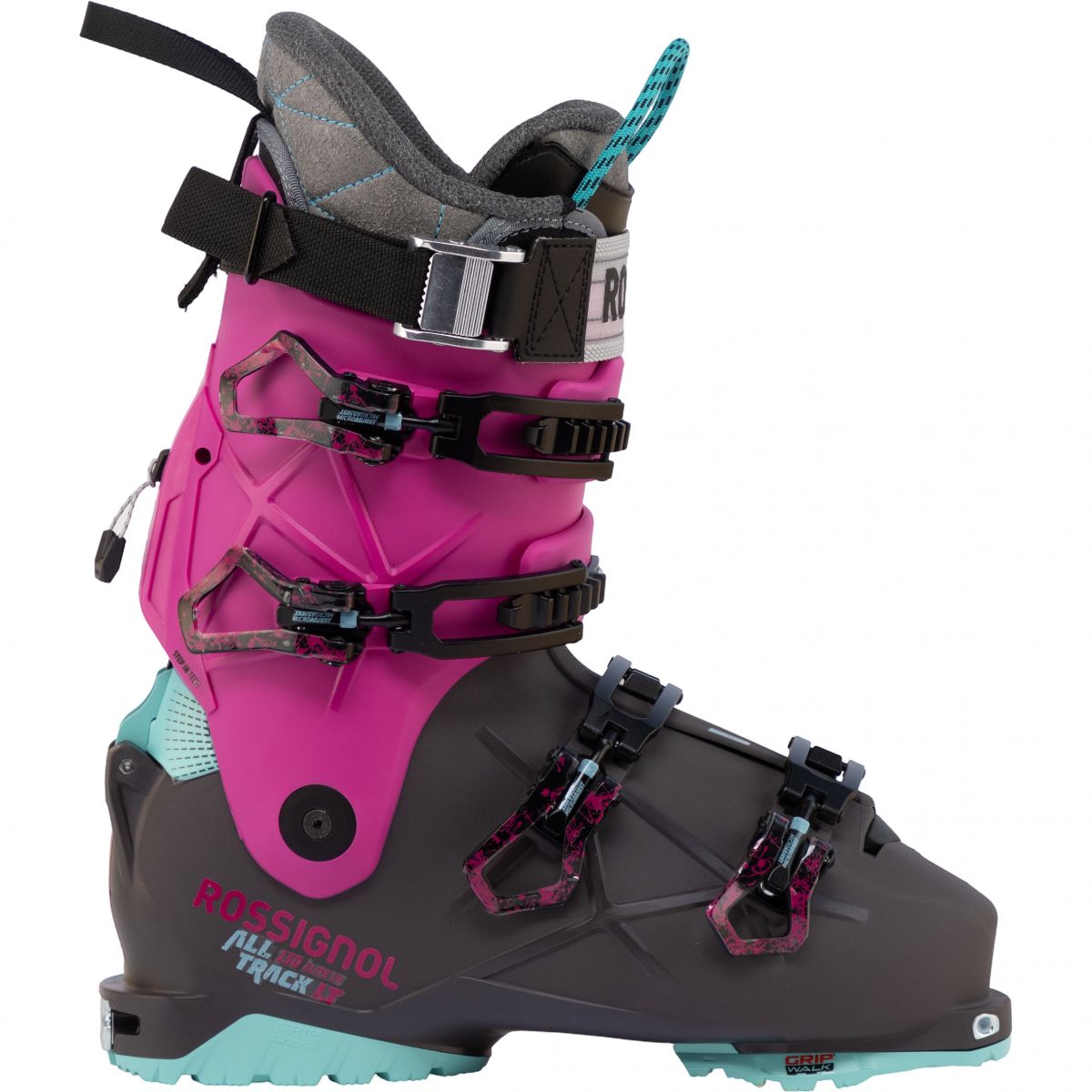 Rossignol Alltrack 130 Elite LV LT GW, Skischuhe, Herren, dunkelgrau/rosa — 2