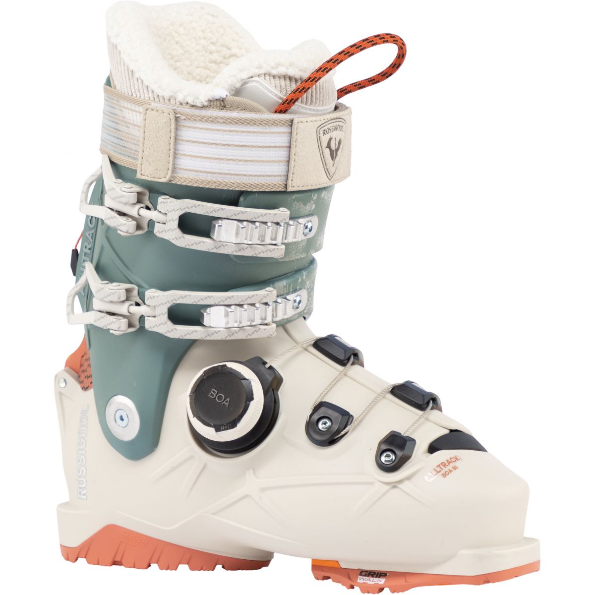 Rossignol Alltrack 80 BOA GW, Skischuhe, Damen, beige/türkis — 2