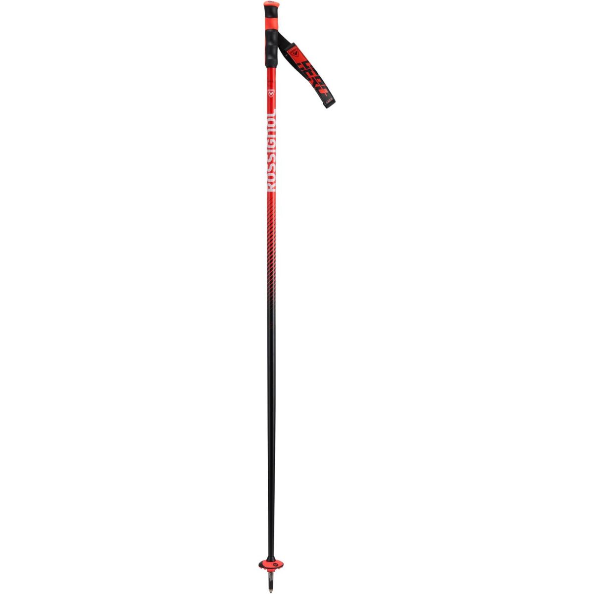 Rossignol Hero SL, Skistöcke, silber/rot — 2