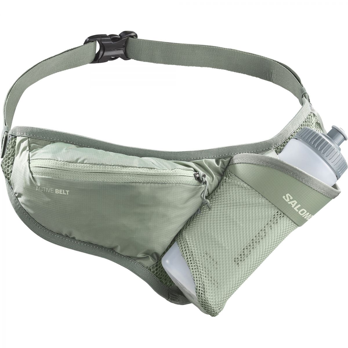 Salomon Active Belt 3D Bottle, Hüfttasche, grün — 2