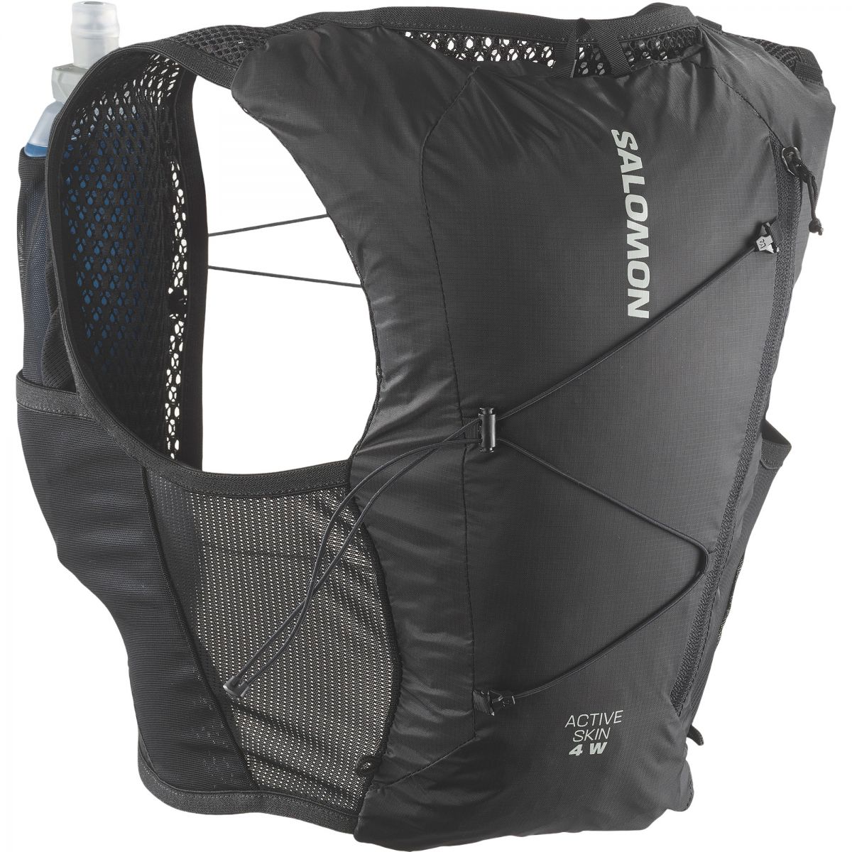 Salomon ACTIVE SKIN 4, Laufweste, Damen, schwarz/silber — 2