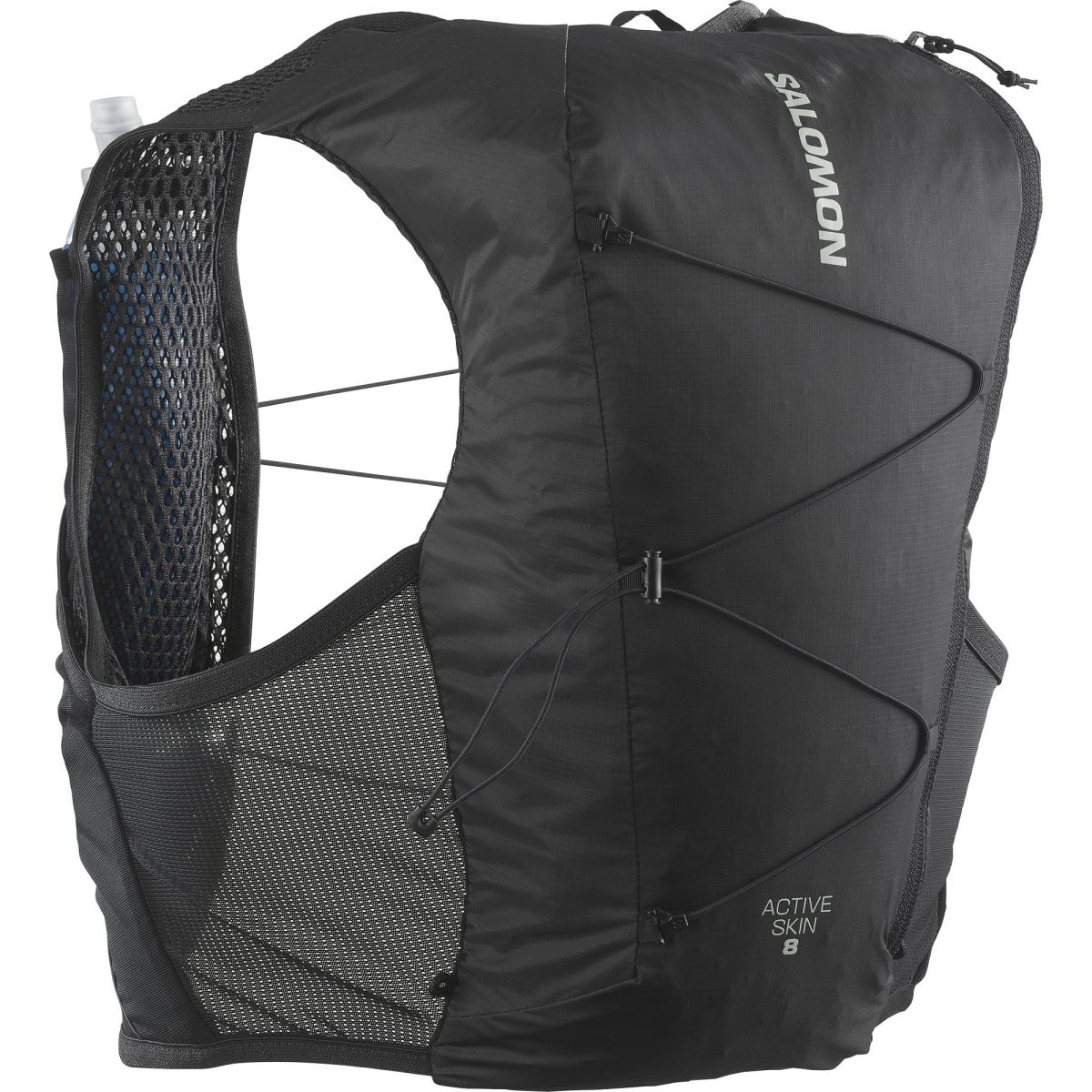 Salomon Active Skin 8 Set, Laufrucksack, schwarz — 2