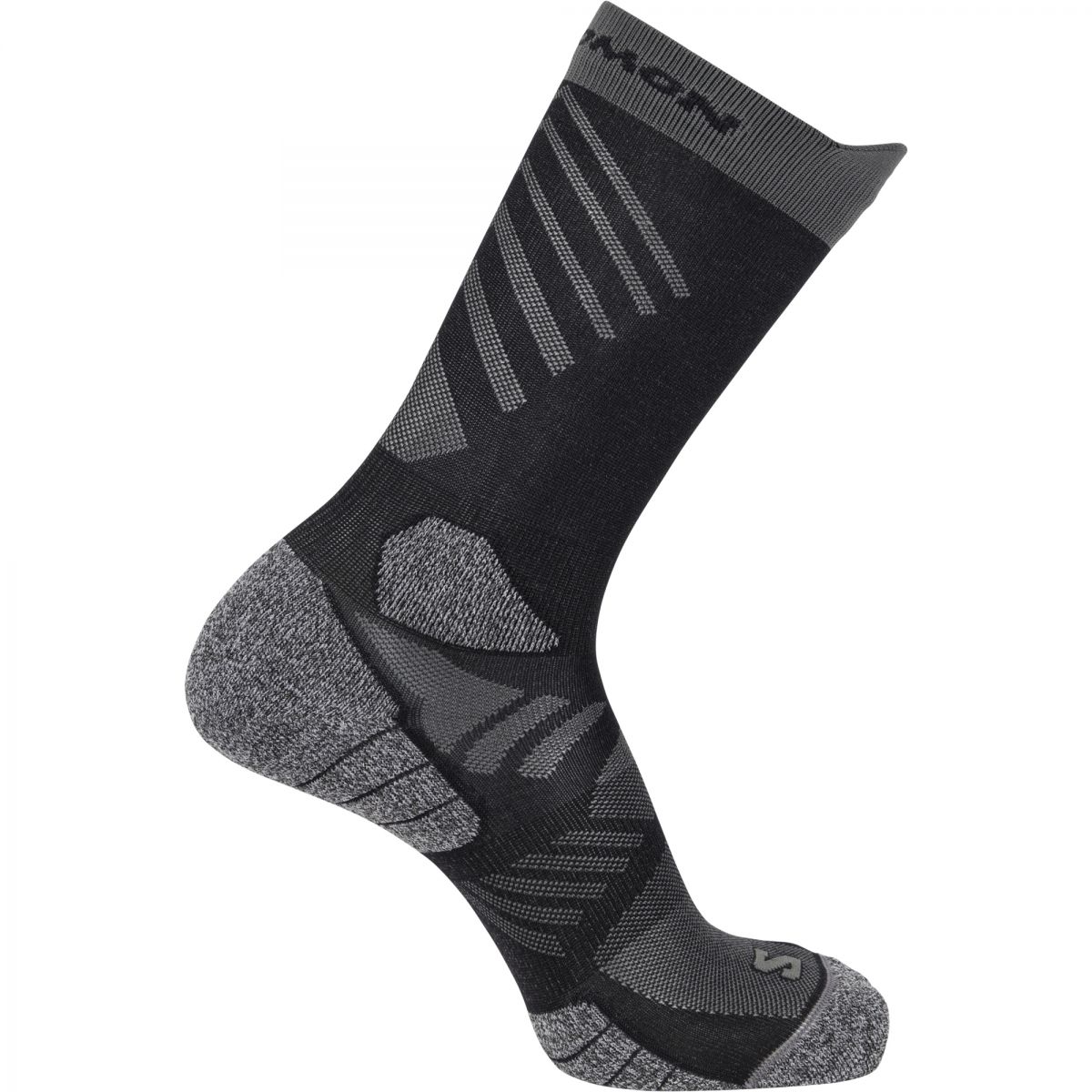 Salomon Aero Crew, Laufsocken, schwarz — 2
