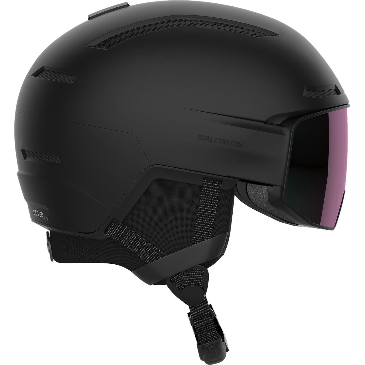 Salomon Driver Pro Sigma, Skihelm mit Visier, schwarz — 2