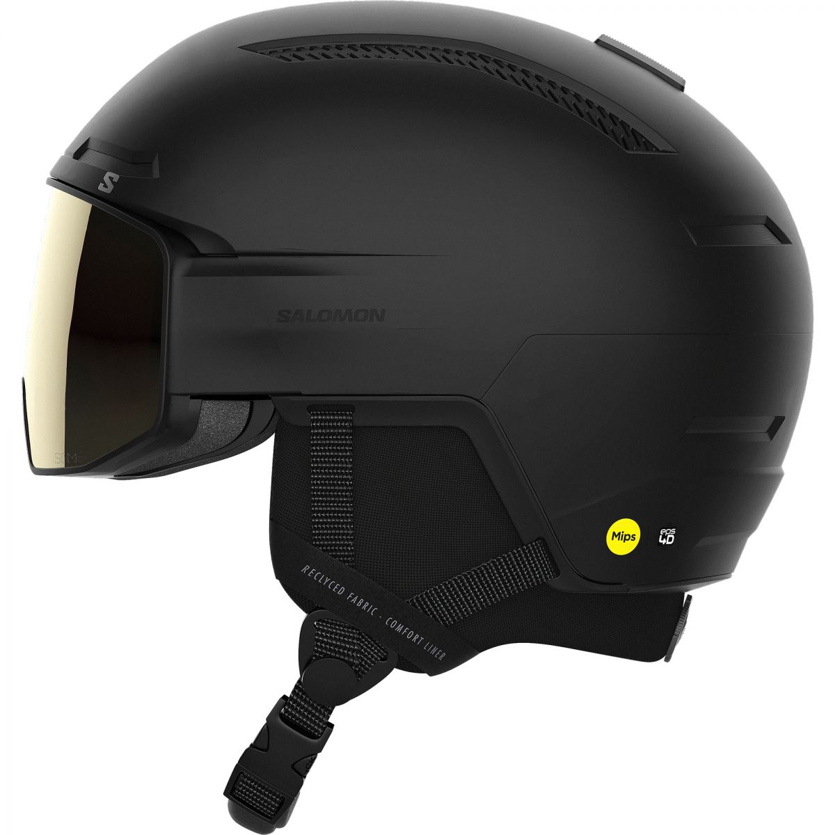 Salomon Driver Pro Sigma MIPS, Skihelm mit Visier, schwarz — 2