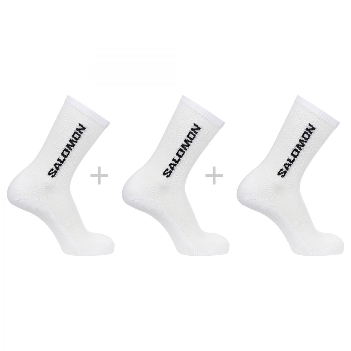 Salomon Everyday Crew, Socken, 3-pack, weiß — 2