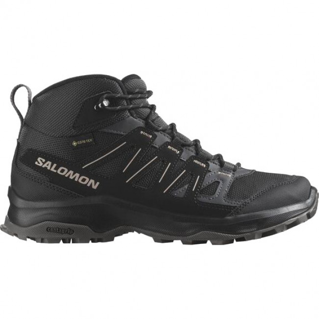 Salomon Grivola Mid GTX, Wanderschuhe, Damen, schwarz