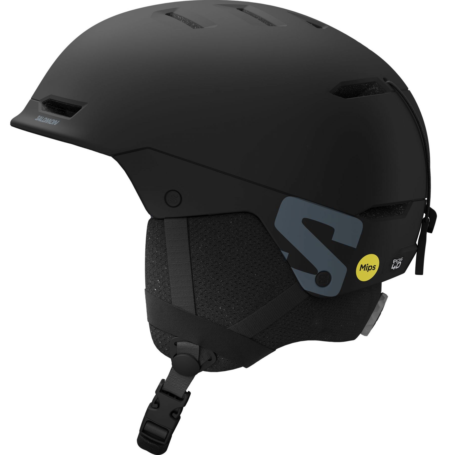 Salomon Husk MIPS, Skihelm, Junior, schwarz