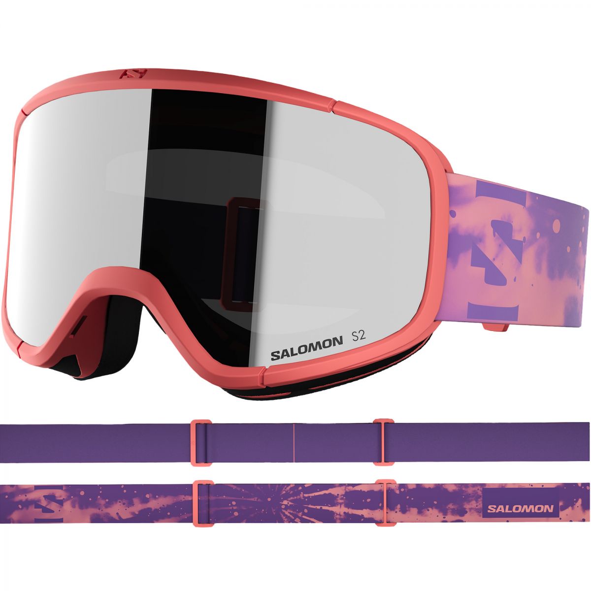 Salomon Lumi, Skibrillen, Junior, lila/pink — 2