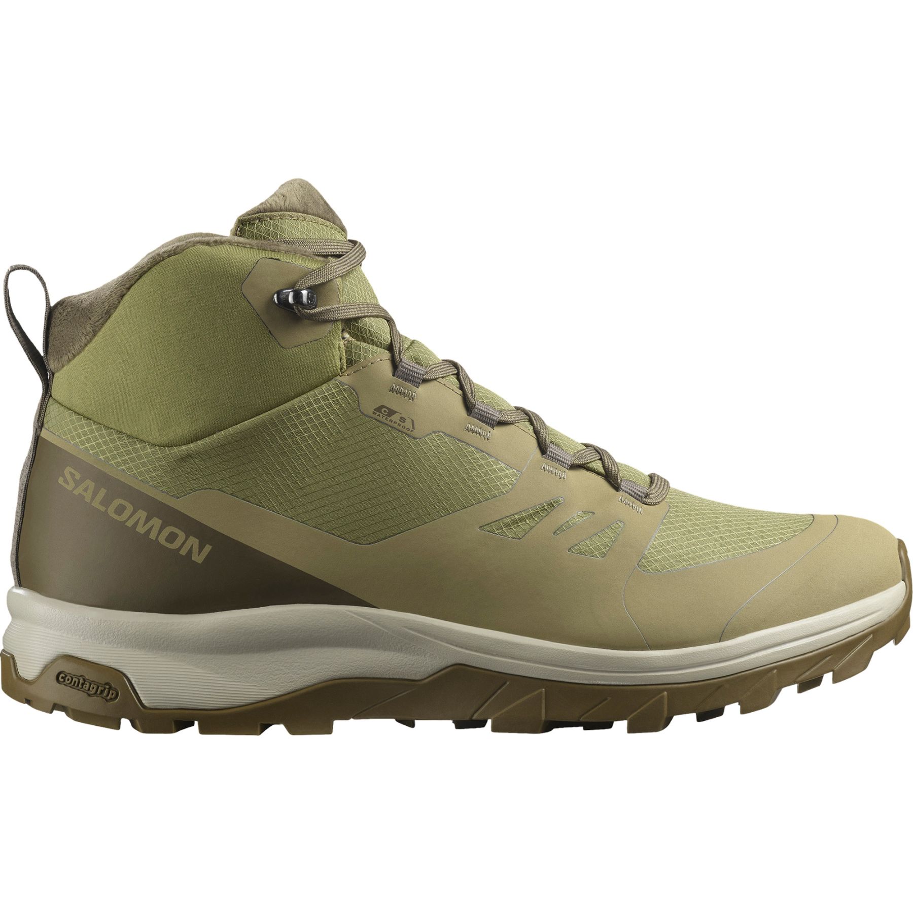 Salomon Outsnap WP, Winterschuhe, Herren, grün
