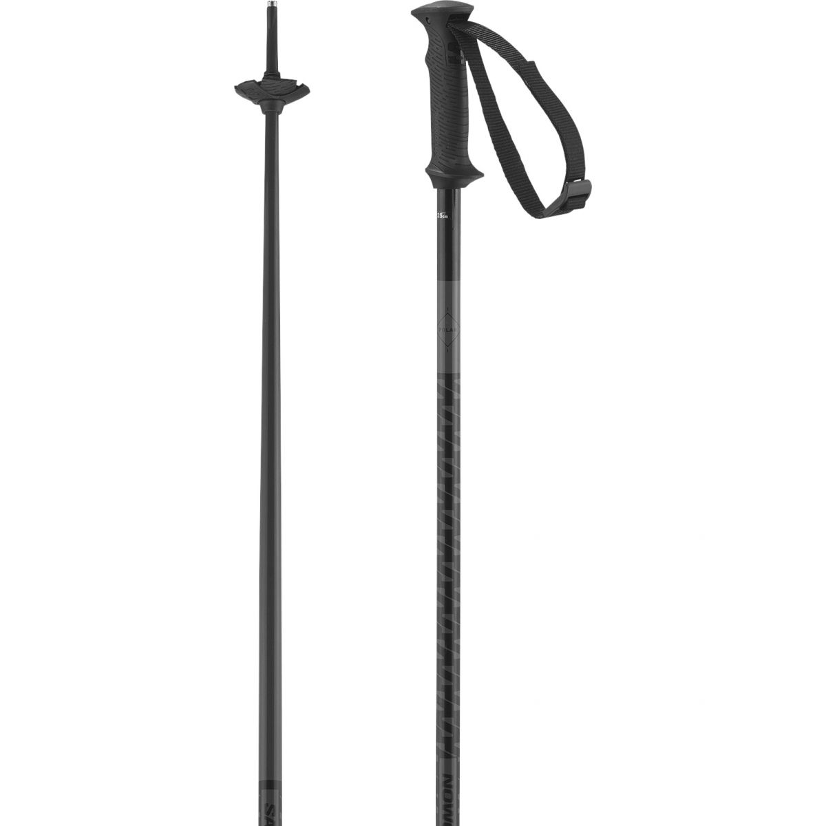 Salomon Polar Access, Skistöcke, schwarz — 2