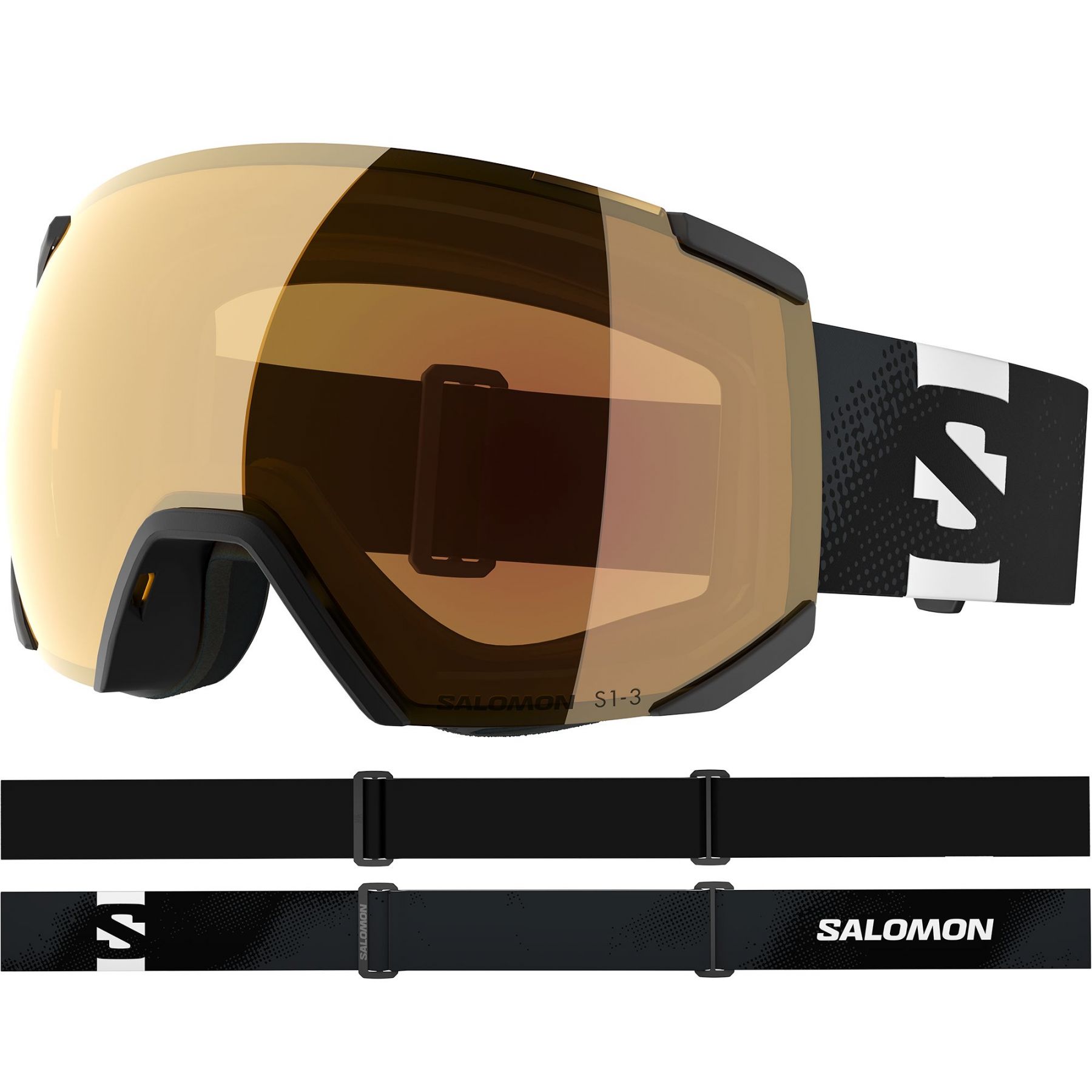 Salomon Radium Photo, Skibrille, schwarz