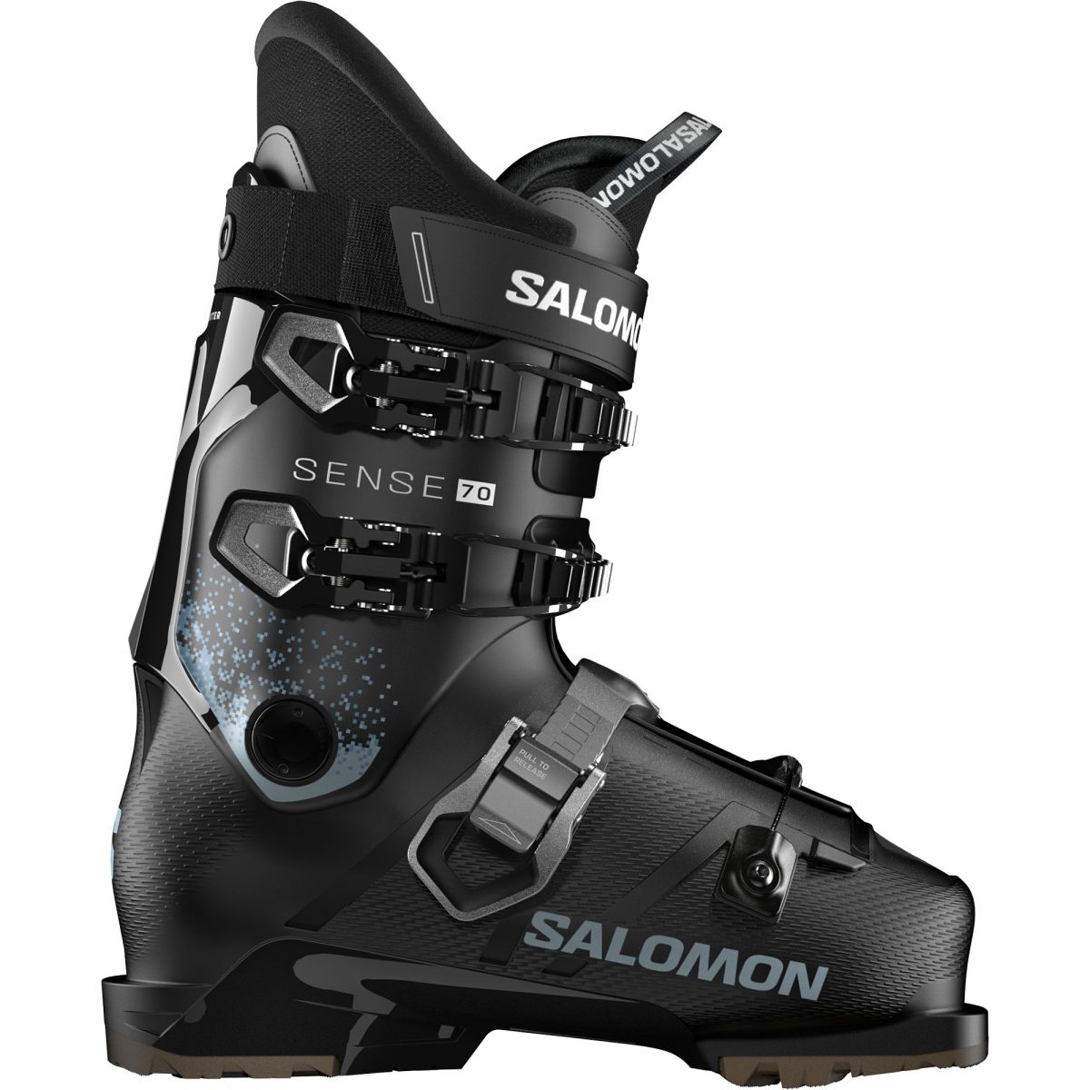 Salomon Sense 70 T GW, Skischuhe, Junior, schwarz — 2