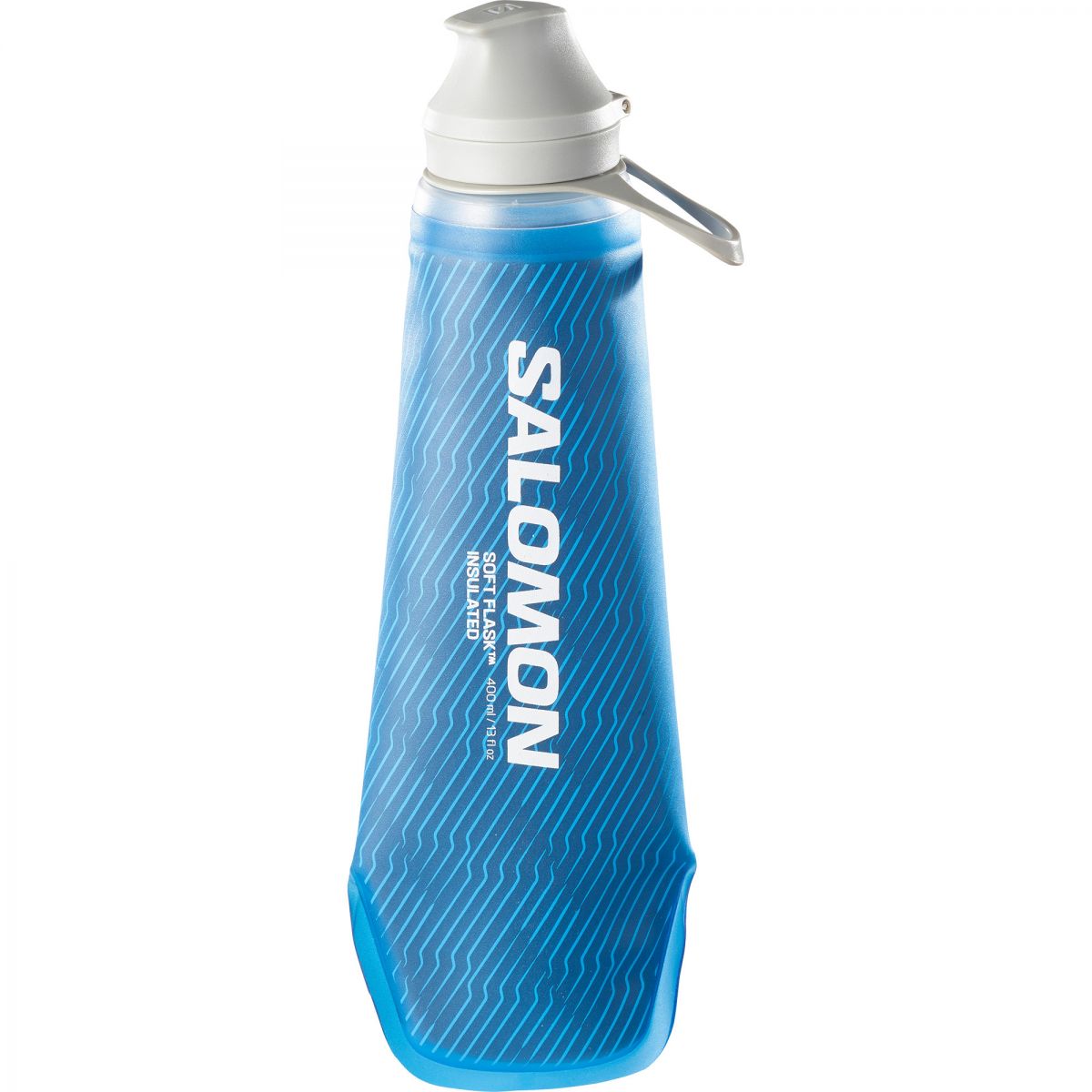 Salomon Soft Flask Insulated, Trinkflasche, 400 ml, blau — 2