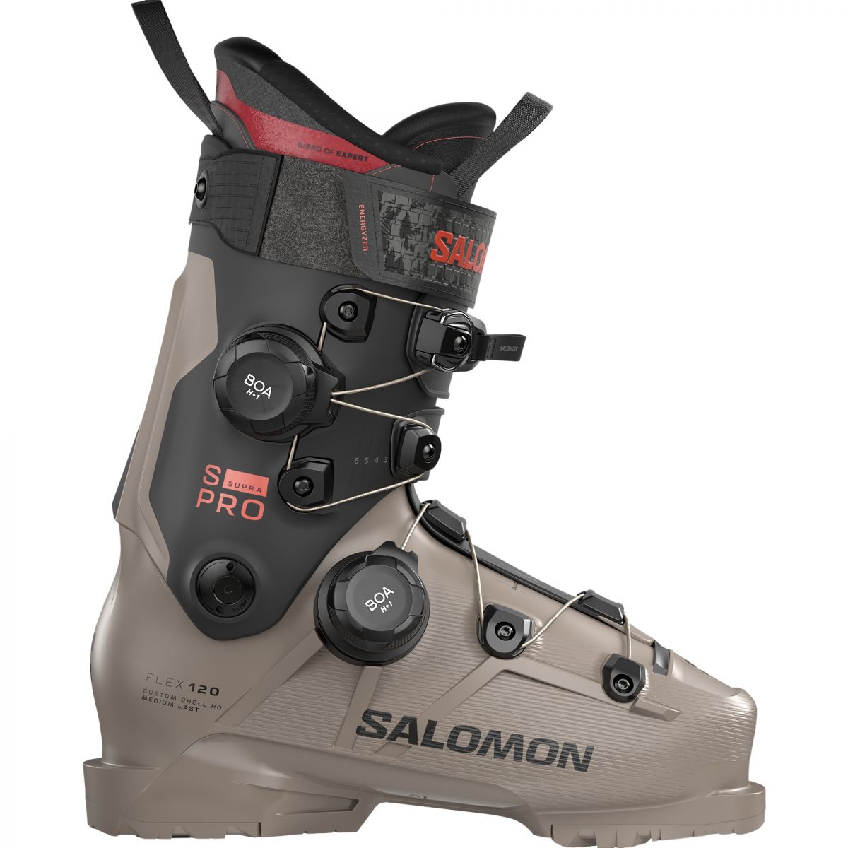 Salomon S/Pro Supra Dual Boa 120, Skischuhe, Herren, beige/schwarz — 2