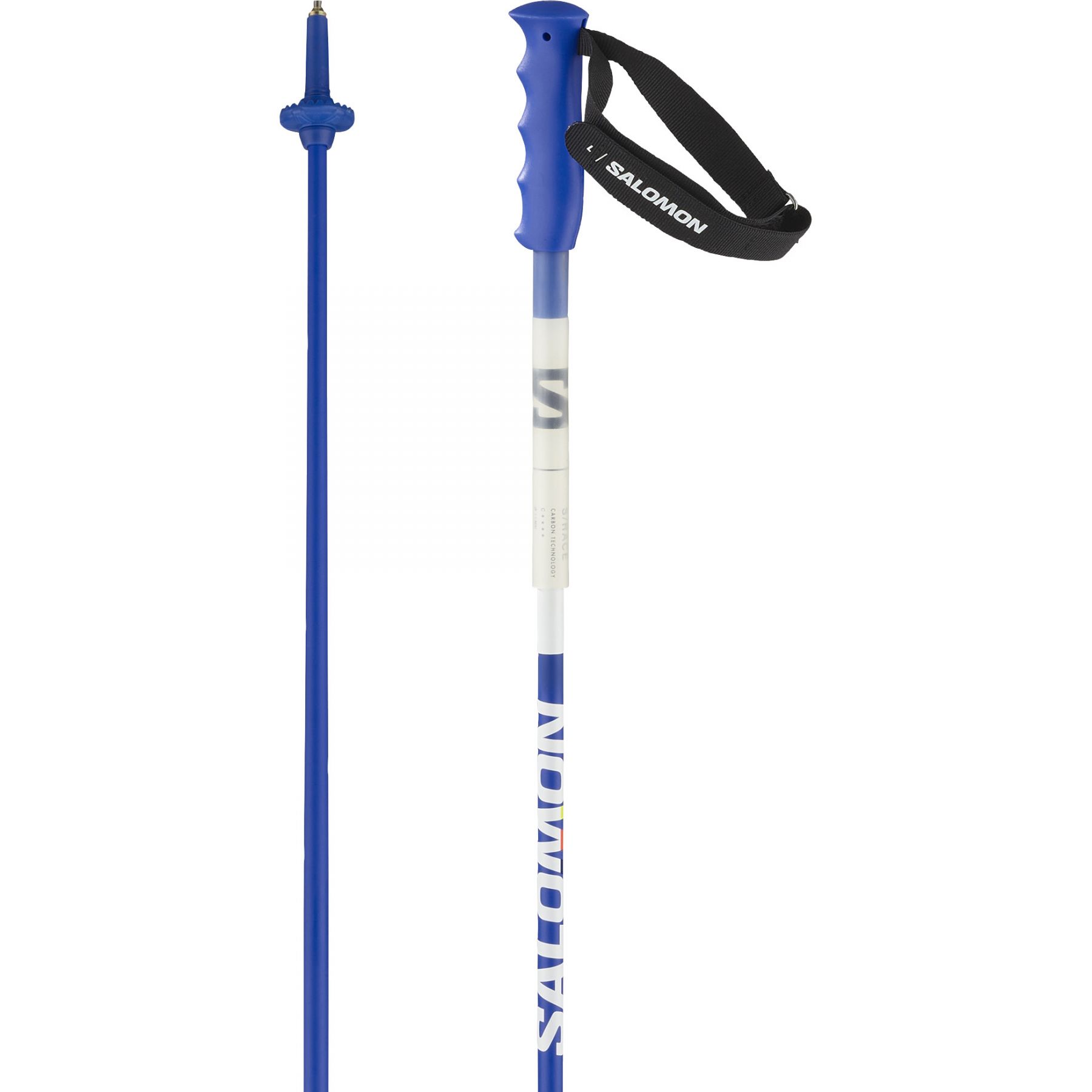 Salomon S/Race Carbon, Skistöcke, blau